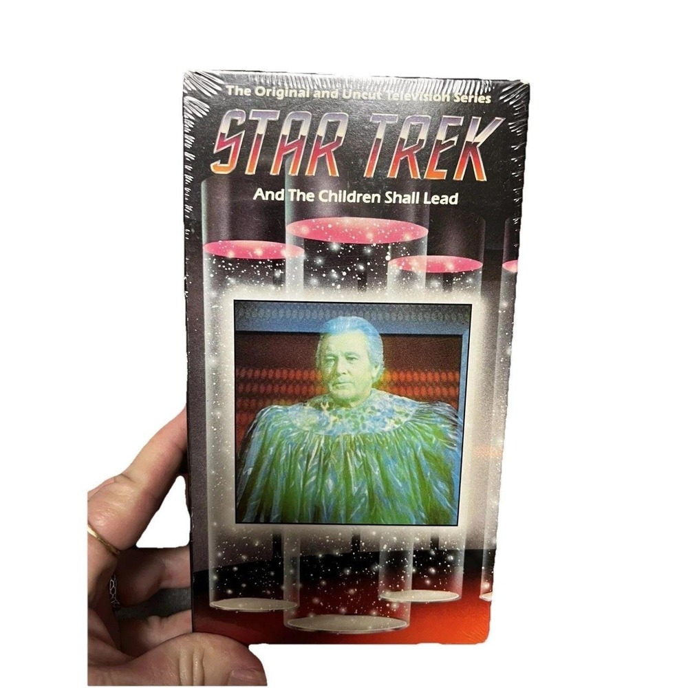 NEW Star Trek And The Children Shall Lead VHS‎ Sealed Episode 60 Original Series